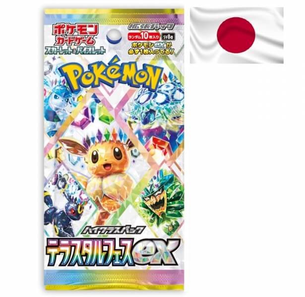 Nintendo Pokémon Scarlet and Violet Terastal Festival ex Booster - japonsky