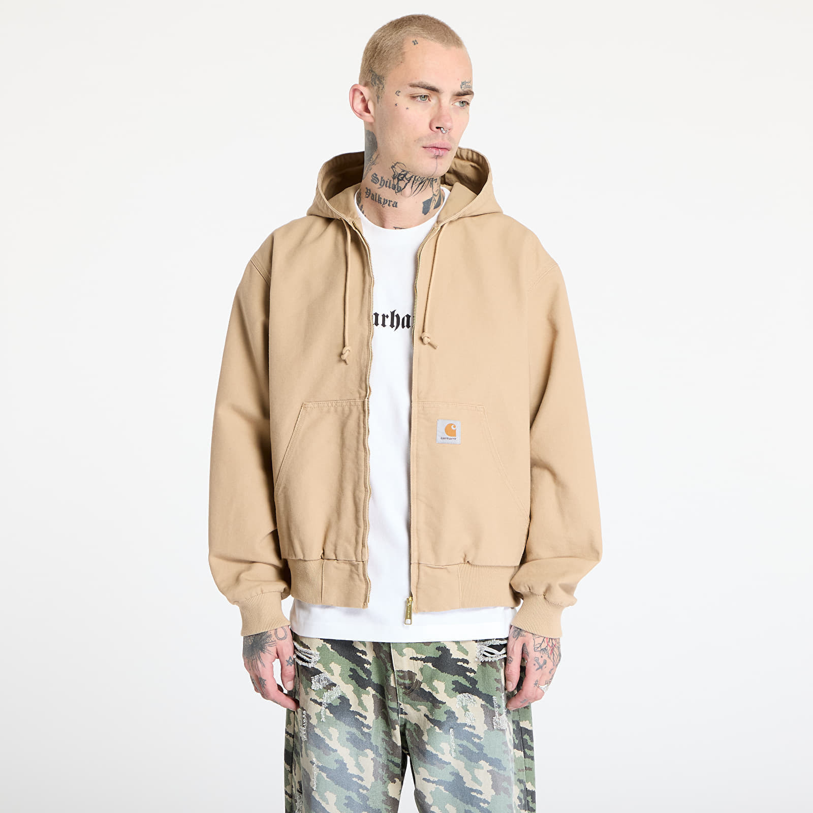 Bunda Carhartt WIP OG Active Jacket UNISEX Dusty H Brown Rinsed M
