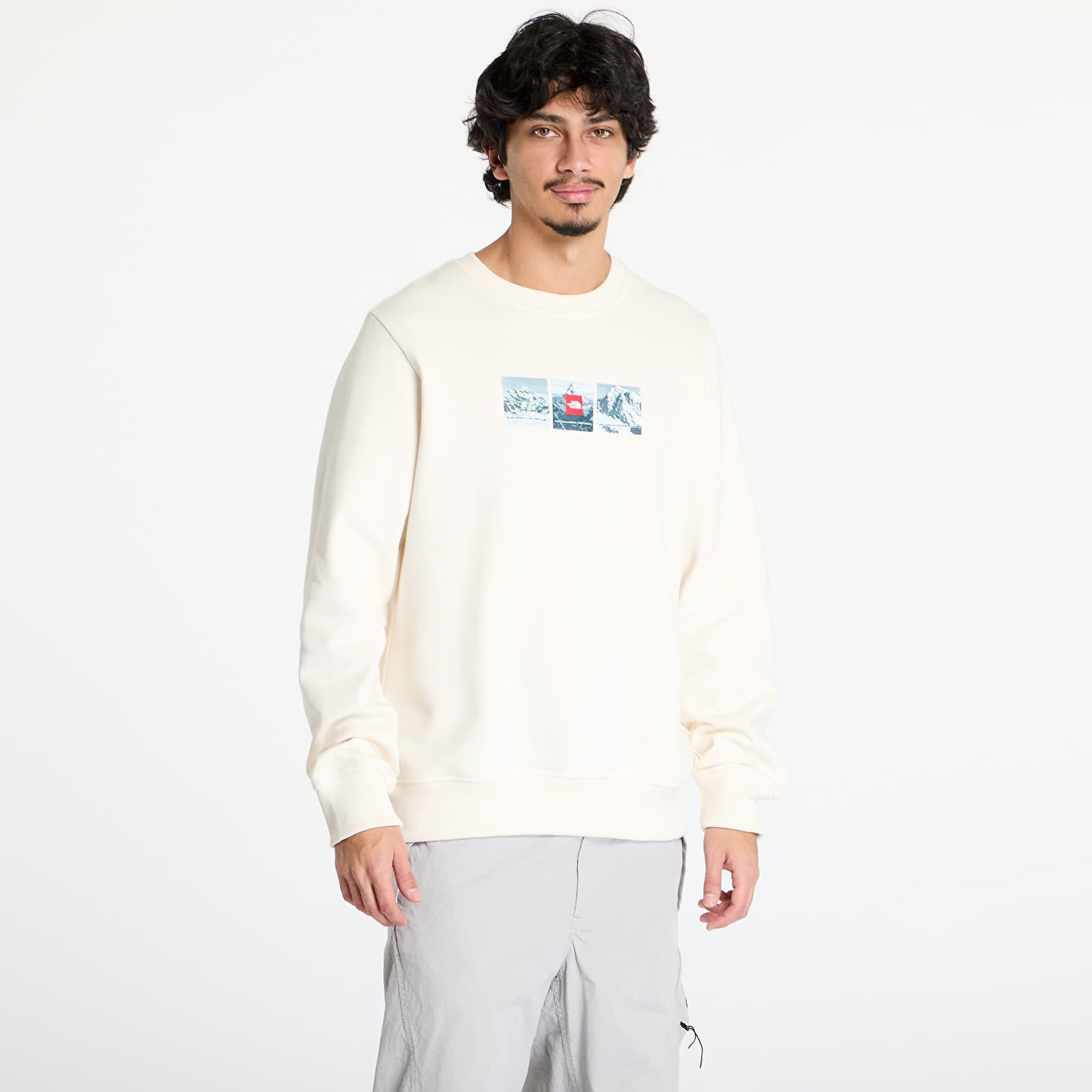 Mikina The North Face Crew Expedition System White Dune S