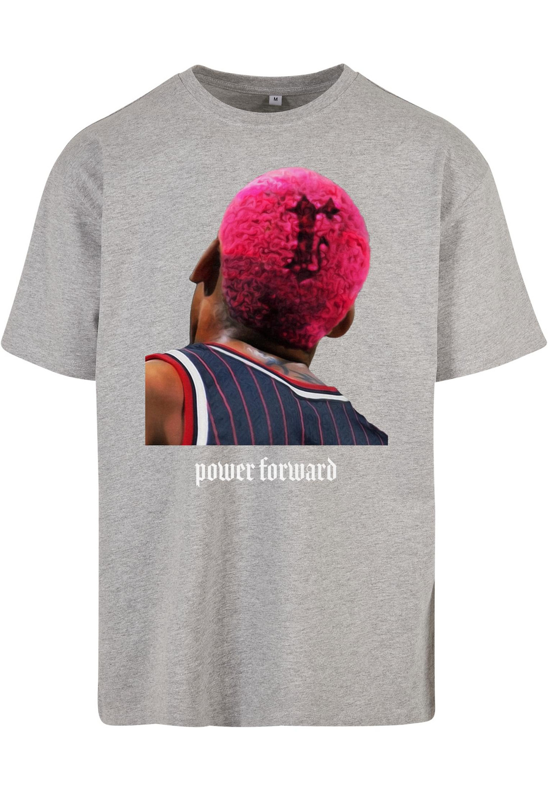 Men's T-shirt Power Forward Oversize - grey