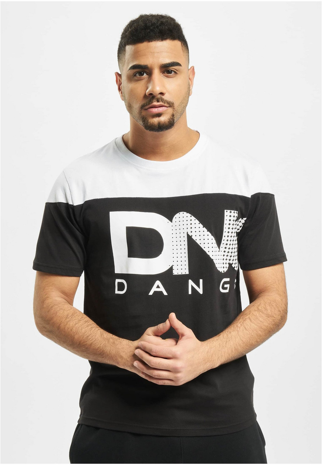 Men's T-shirt Dangerous DNGRS Gino - black/white