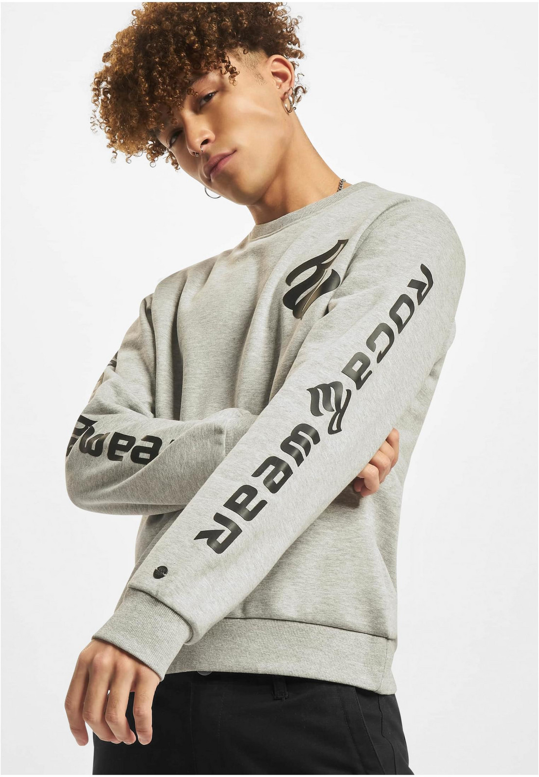 Rocawear sweatshirt with print grey