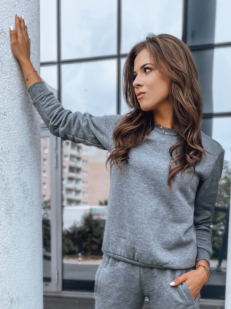 Dámska mikina FASHION II tmavosivá Dstreet