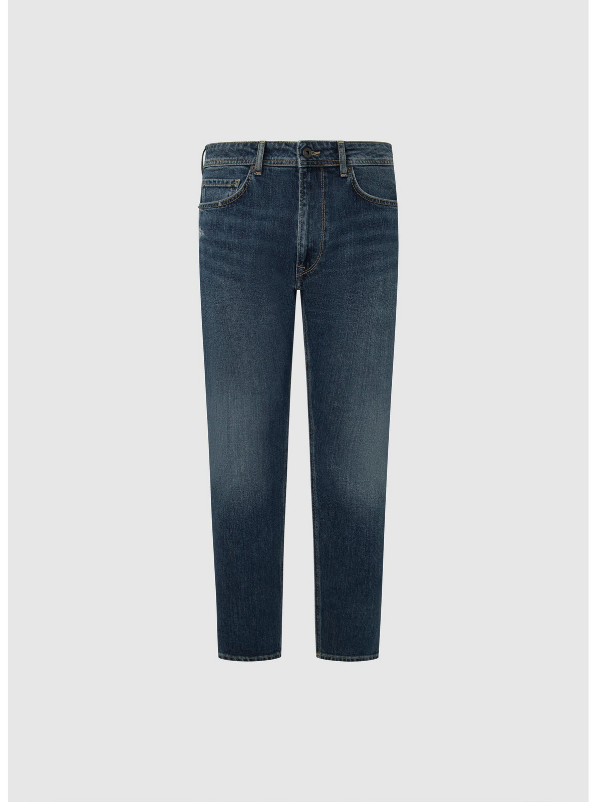Navy blue tapered fit jeans Pepe Jeans - Men