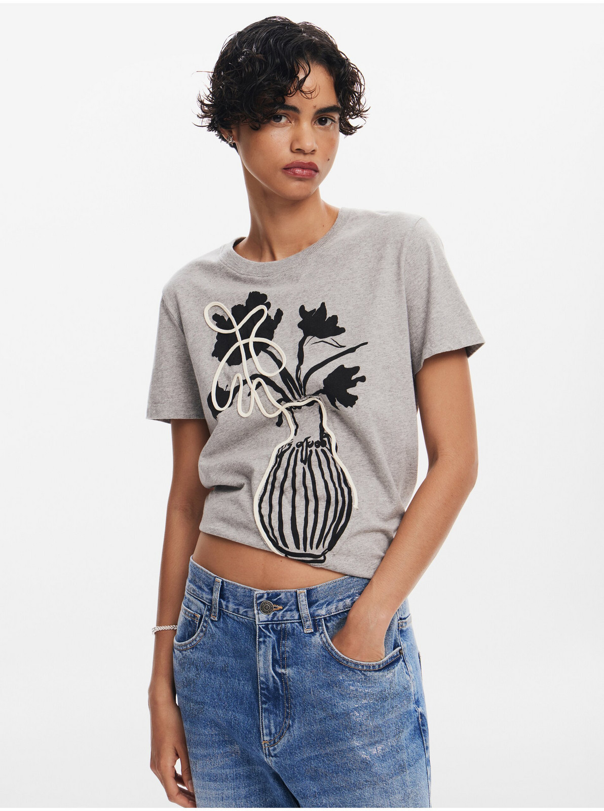 Women's T-shirt Desigual Shadow - Women