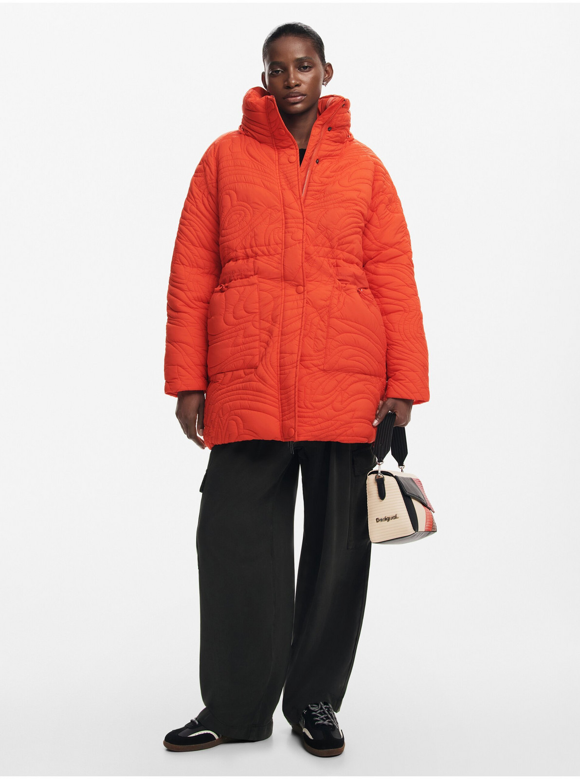 Women's winter jacket Desigual Aarhus - Women's