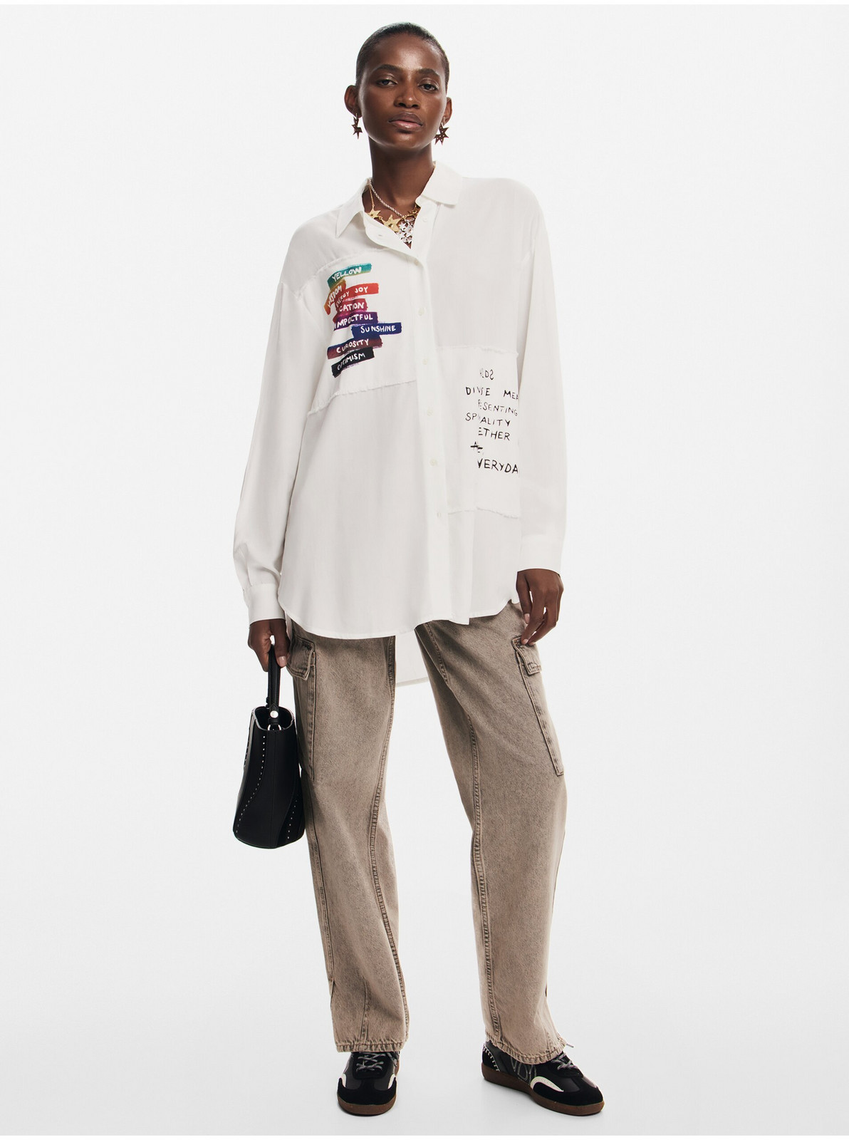 Women's shirt Desigual Kobe - Women's
