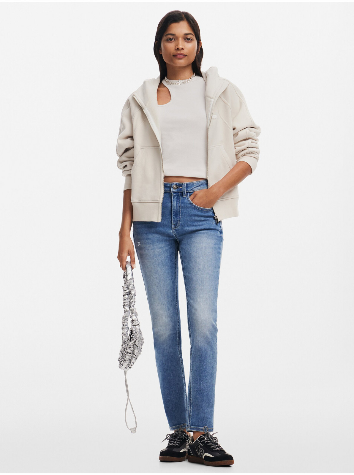 Women's skinny jeans Desigual Belma - Women's