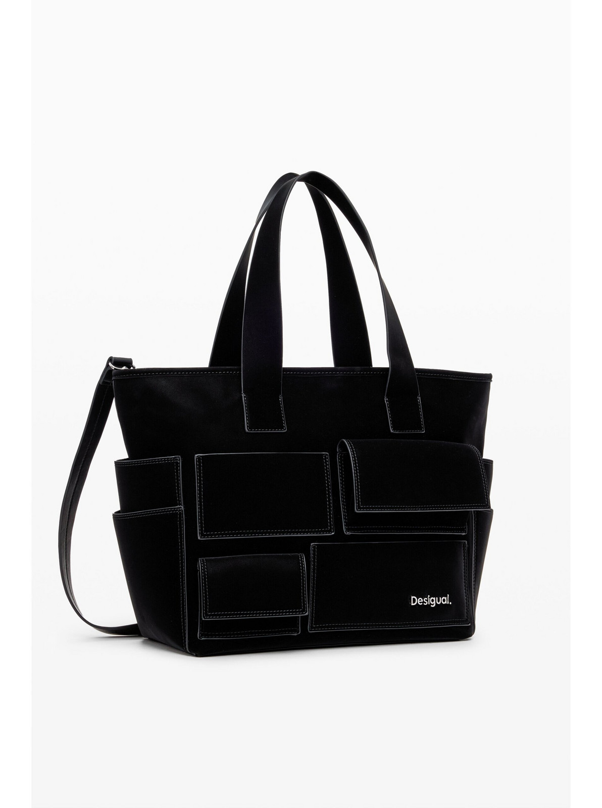 Women's shopper Desigual Pocket Face Pravia - Women's
