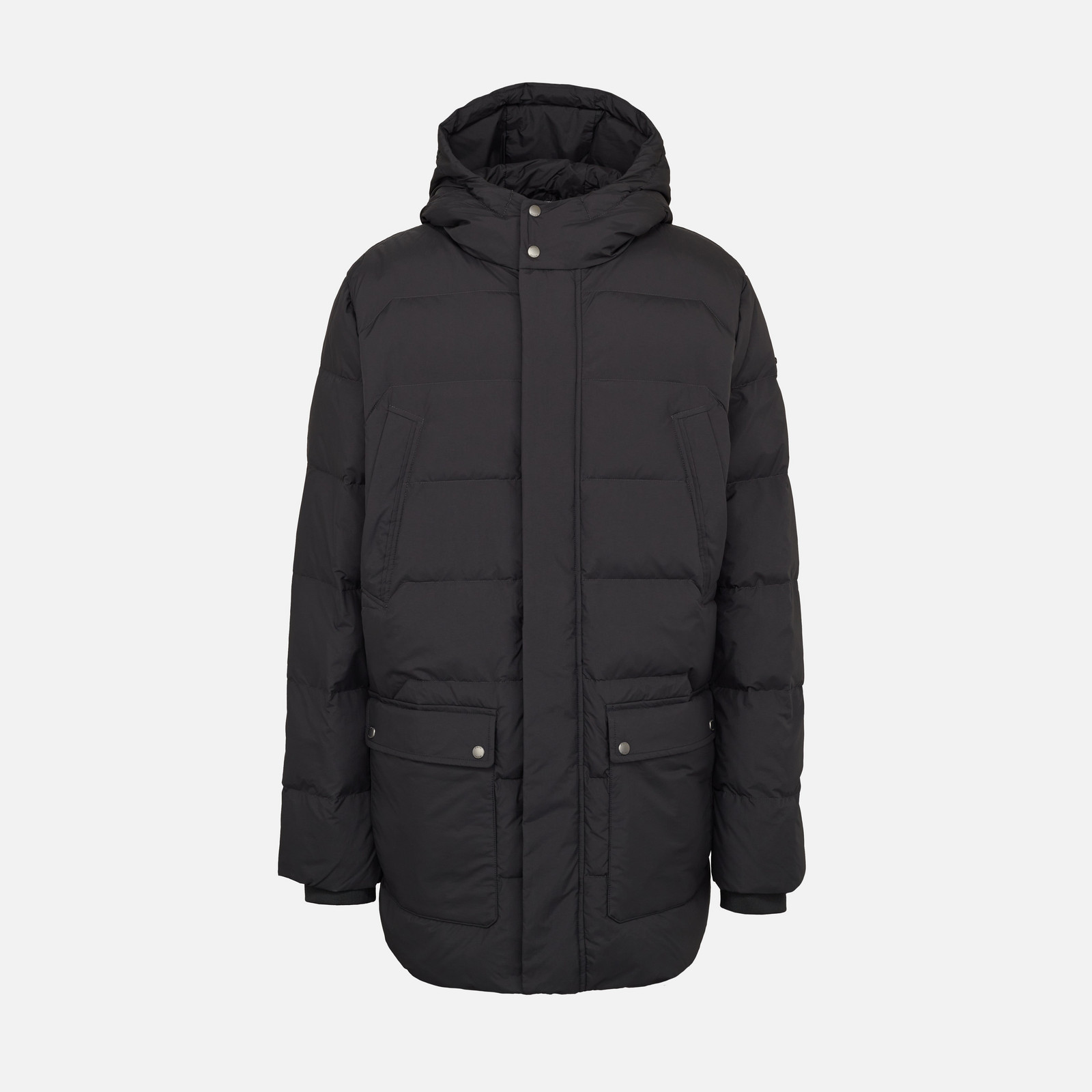 Black men's jacket Geox Elver - Men's