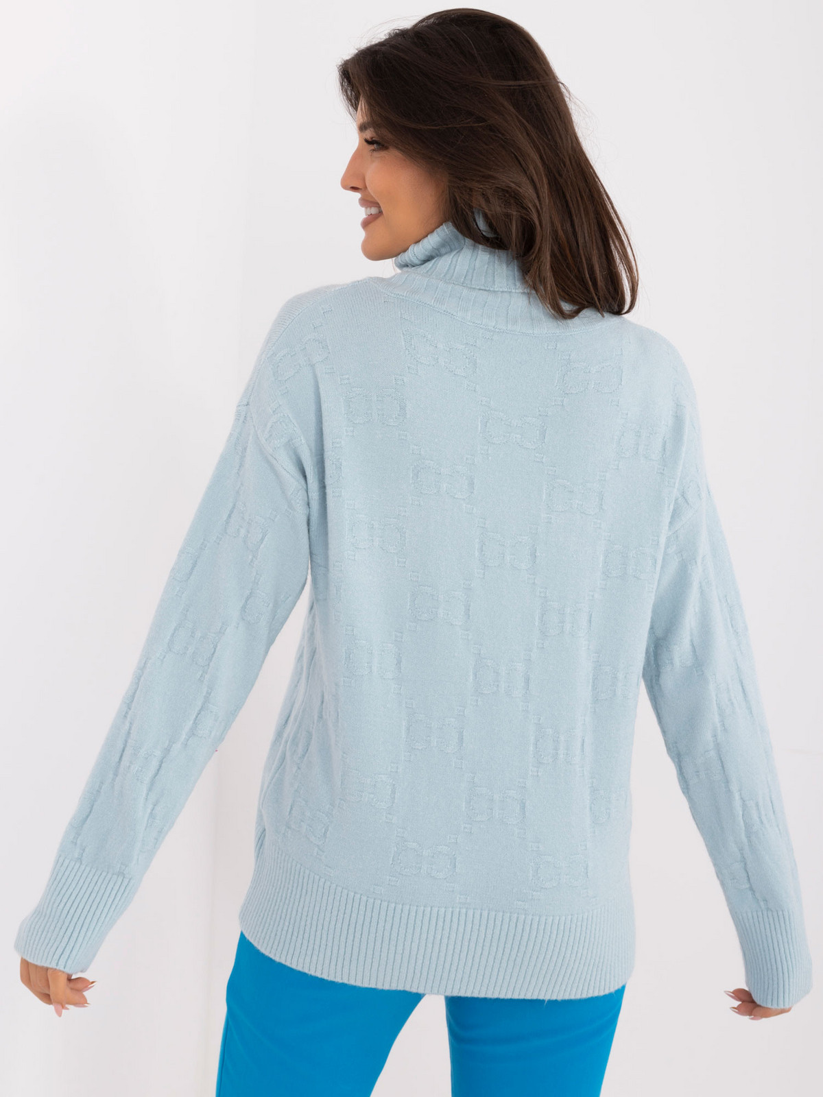 Jumper AT SW 2342 1.35 svetlo modrá jedna velikost