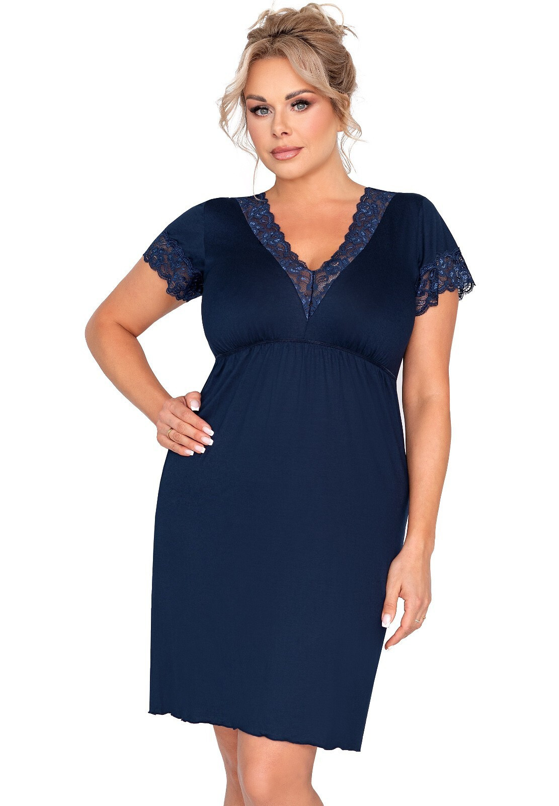 Košeľa Mariza Plus Coral - Donna 46