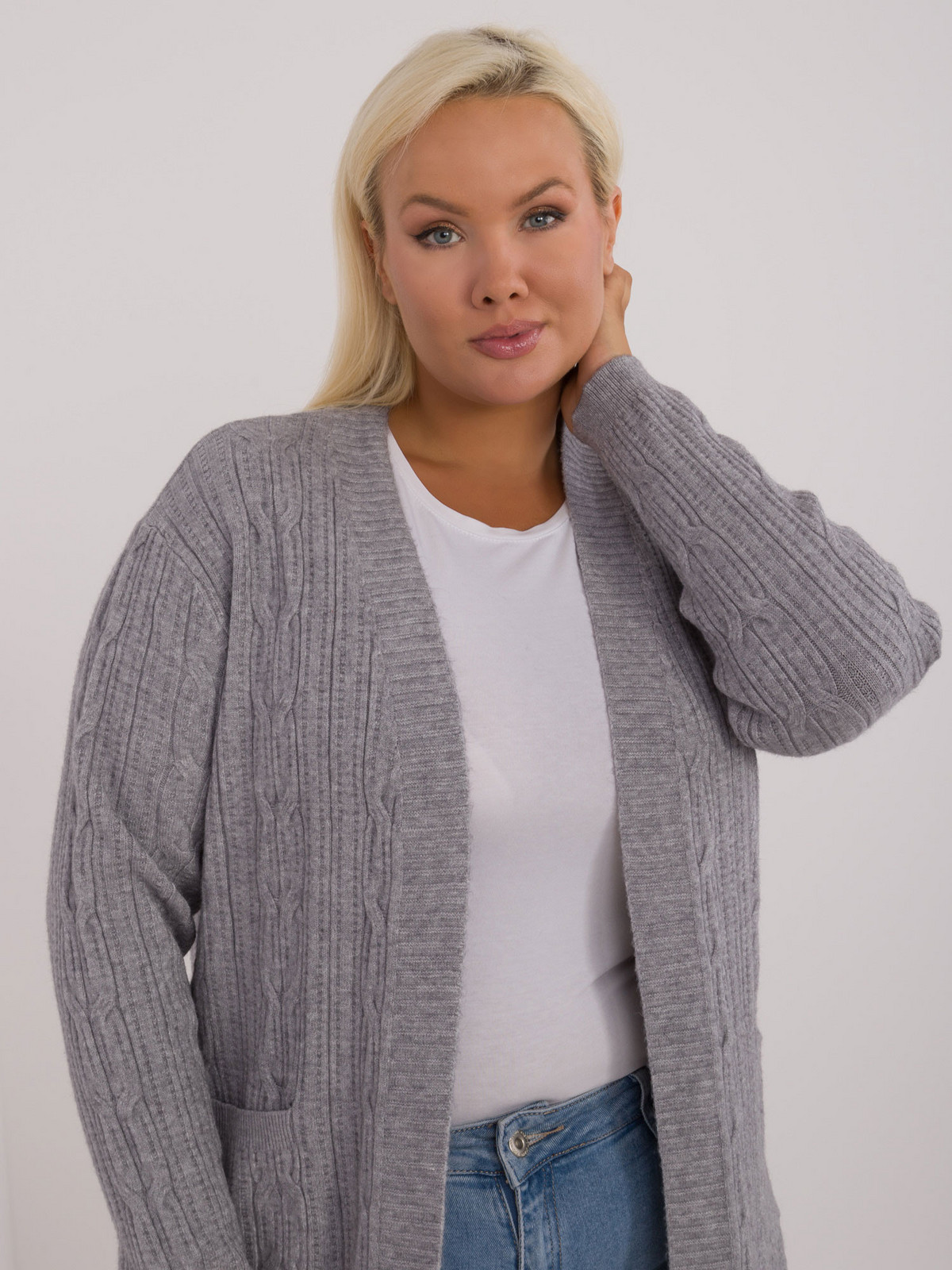 Jumper PM SW PM 3727.93 sivý XL/XXL
