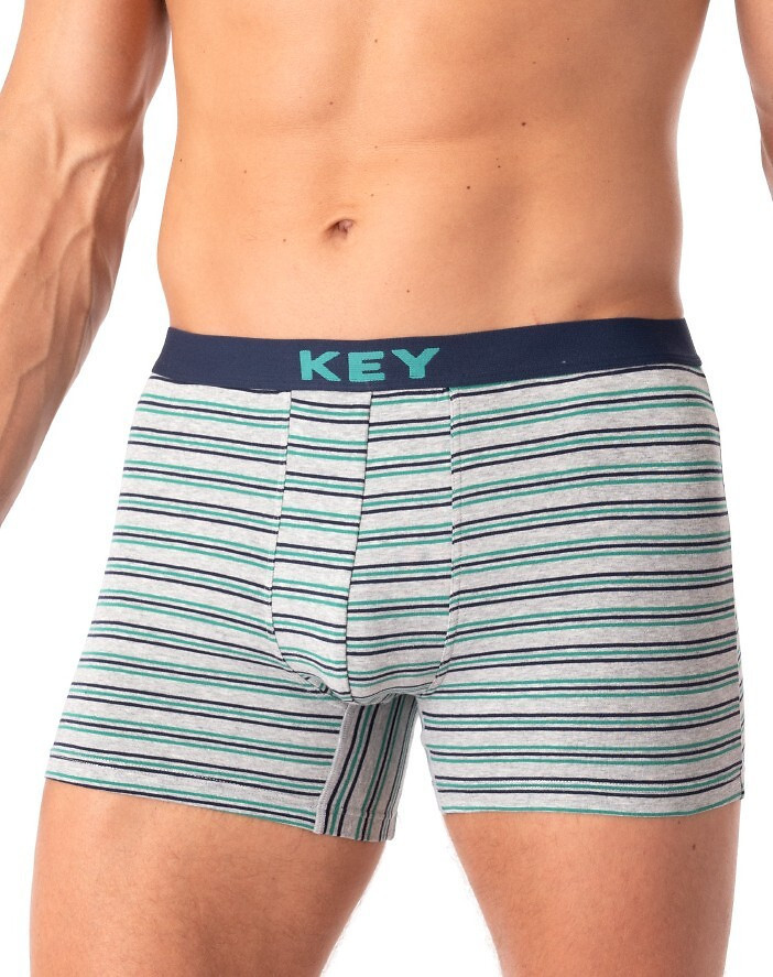 Pánske boxerky Key MXH 322 A24/25 M-2XL tmavě modrá L