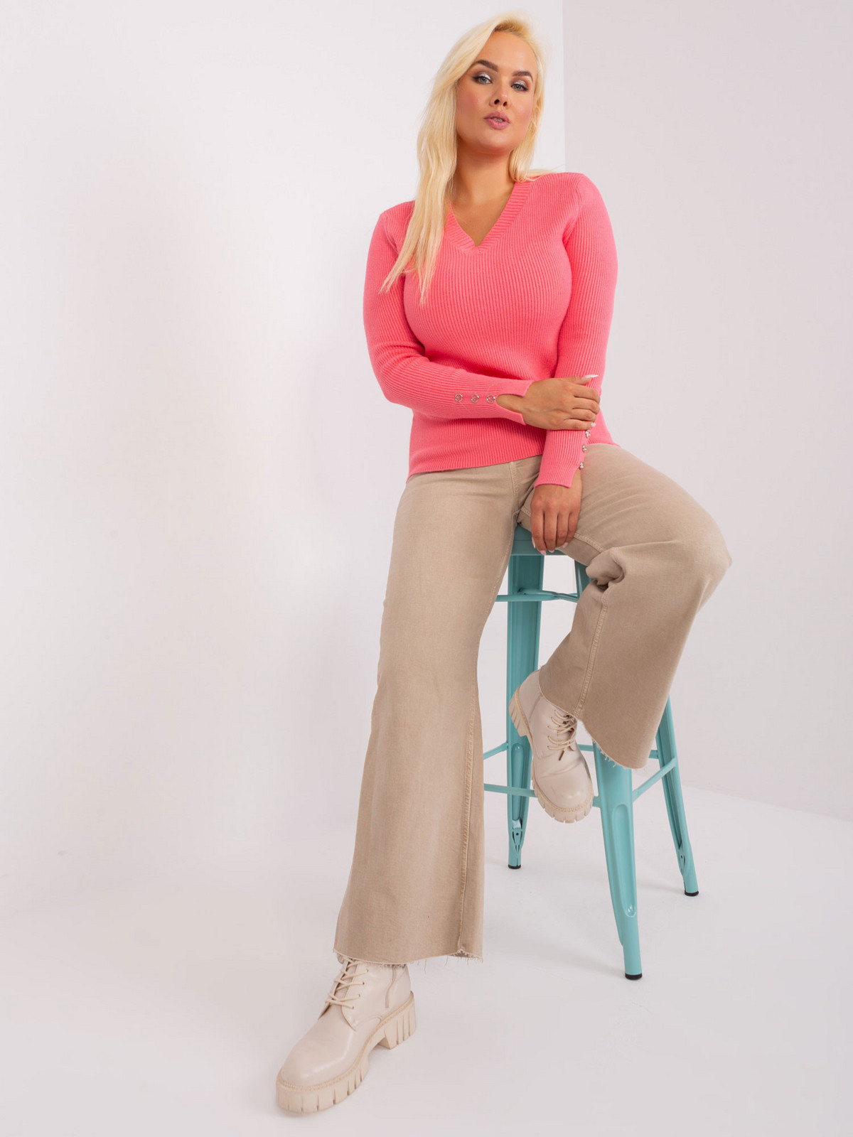 PM SW PM 3770 jumper.30 koralov L/XL