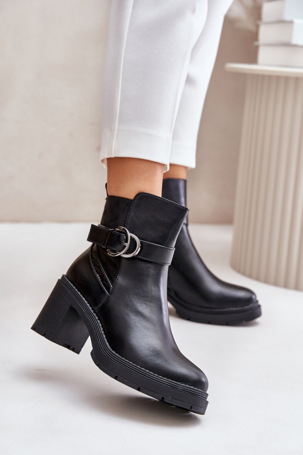 Topánky na podpätku model 201700 Step in style 36