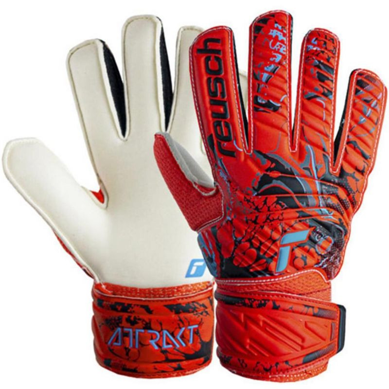 Reusch Attrakt Solid Jr Brankárske rukavice 5372515 3334 4,5