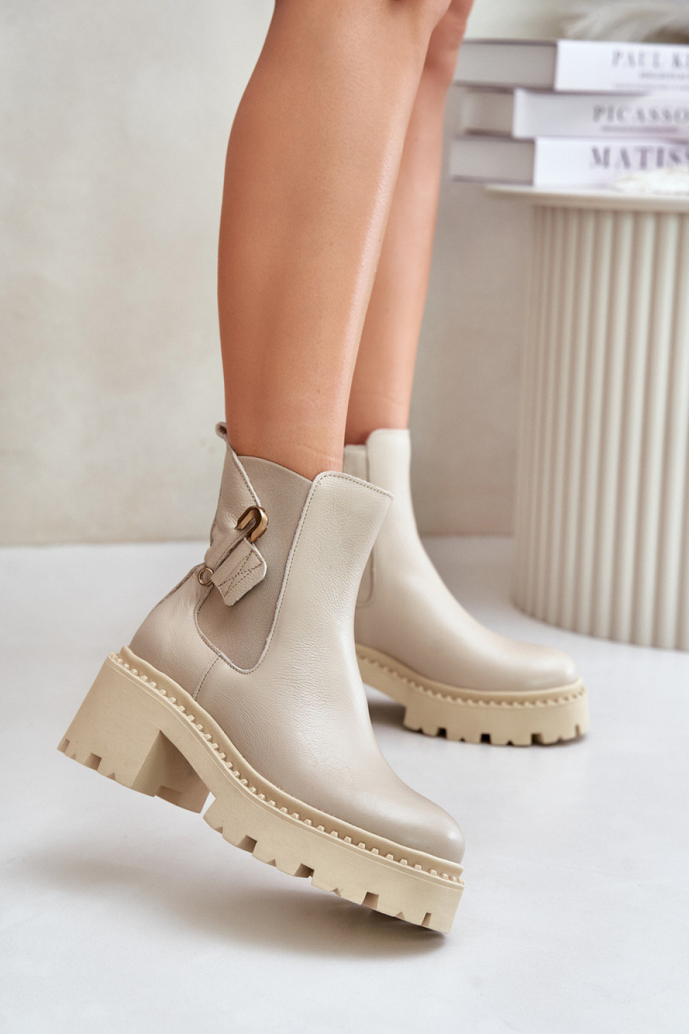 Topánky na podpätku model 202815 Step in style 37