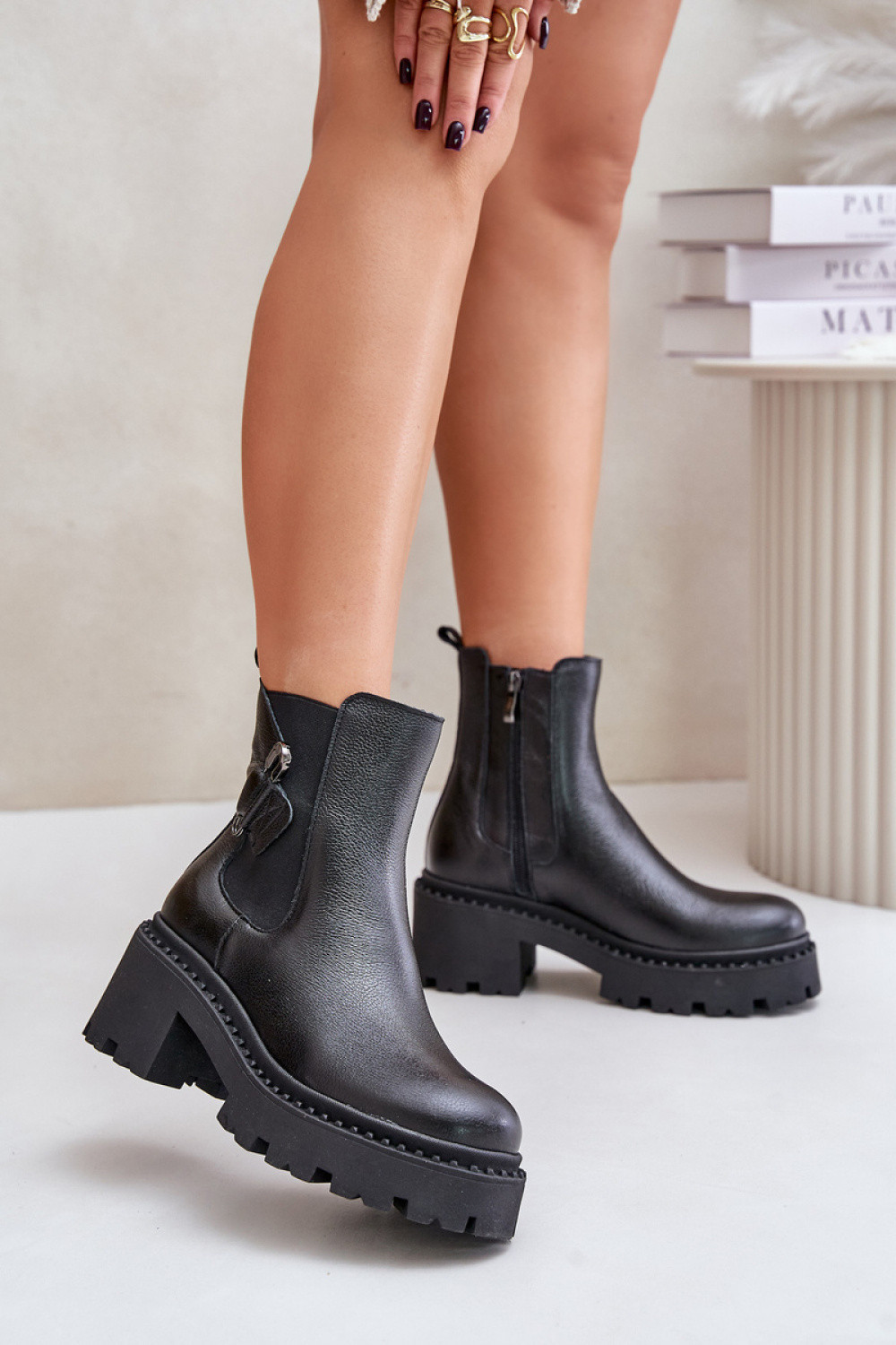 Topánky na podpätku model 202816 Step in style 36