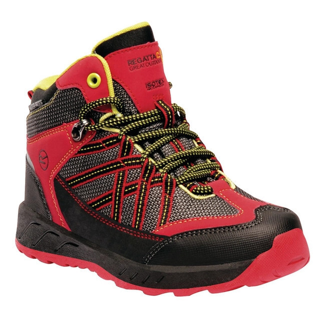 Detská obuv RKF509 black-red - Regatta 35