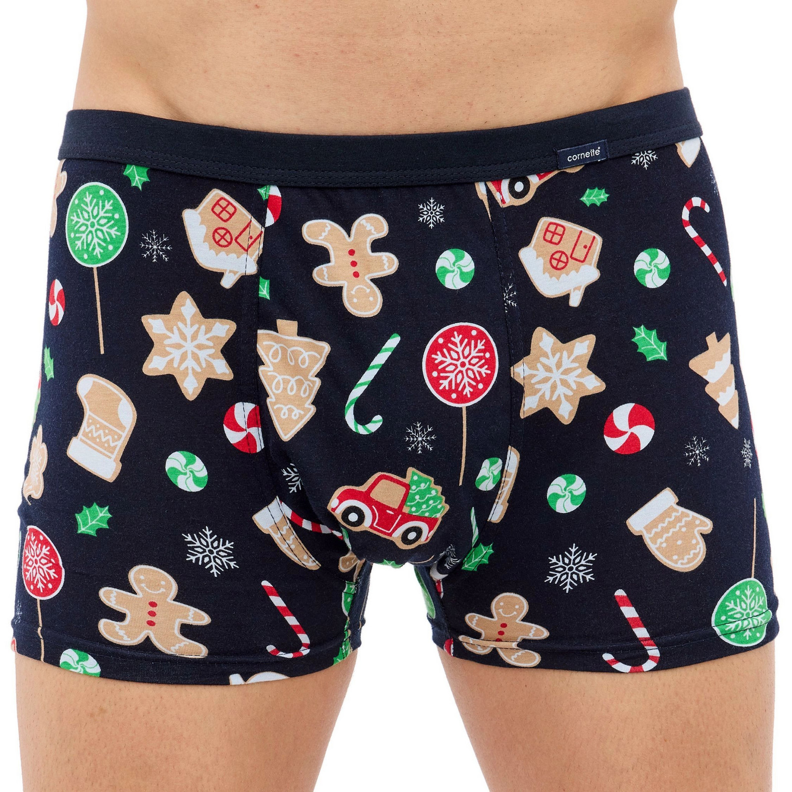 Pánske boxerky 007/74 Candy - CORNETTE tmavě modrá S