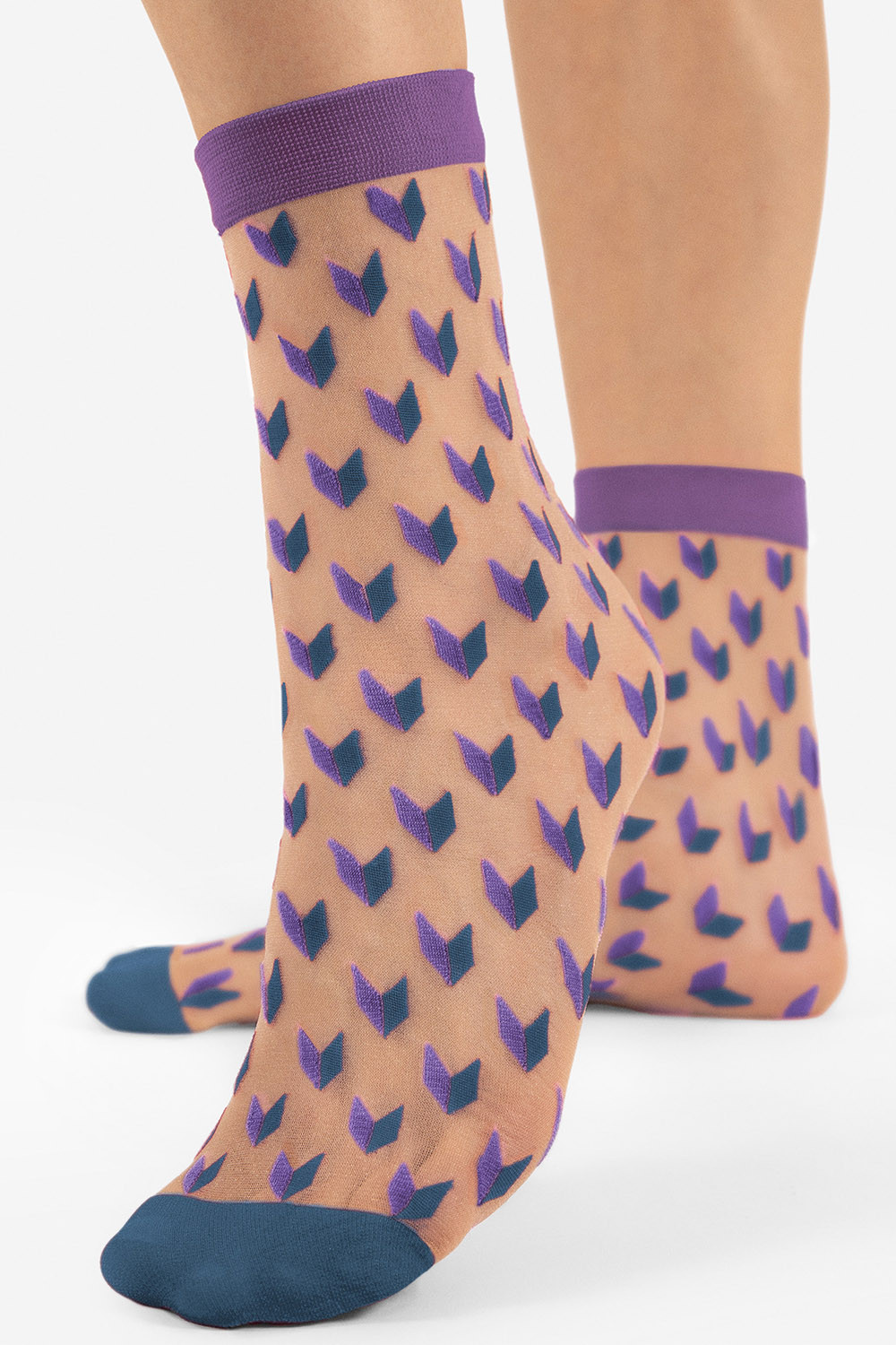Fiore Dizzy 20 DEN F1176 kolor:blue/nude UNI