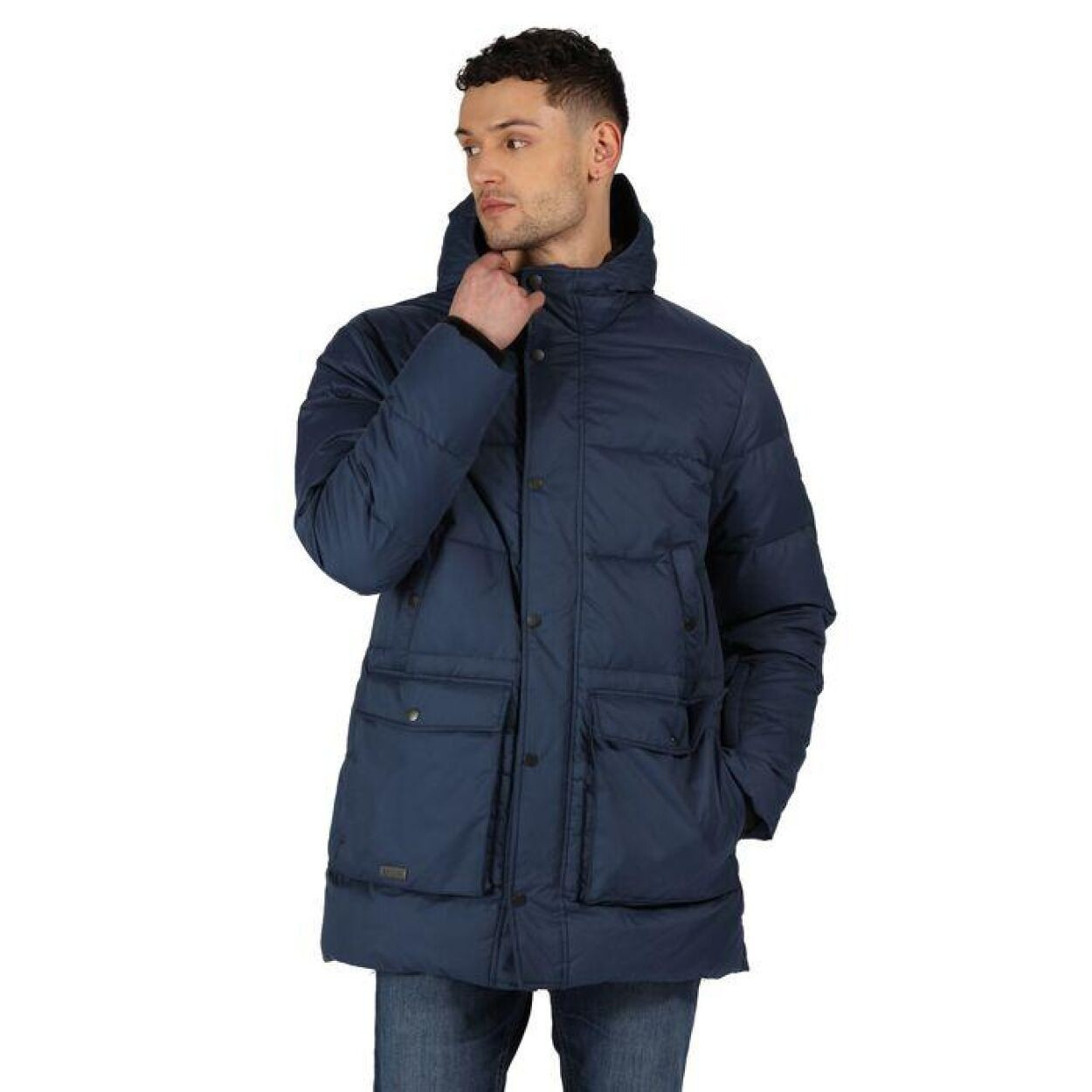 Pánska páperová bunda RMN148 petrol blue - Regatta 3XL