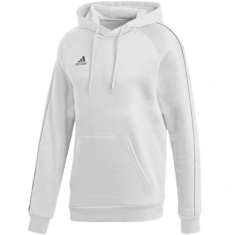 Unisex mikina Core 18 Hoody M FS1895 White - Adidas M bílá