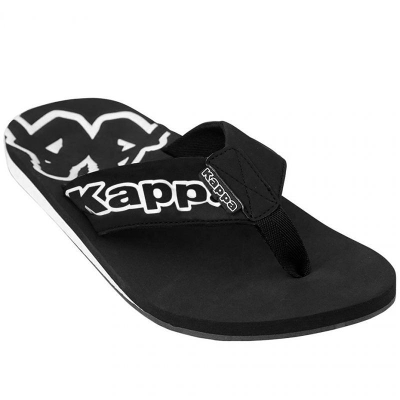 Pánske žabky Aryse M 243111 1110 black - Kappa 46 černá s bílou