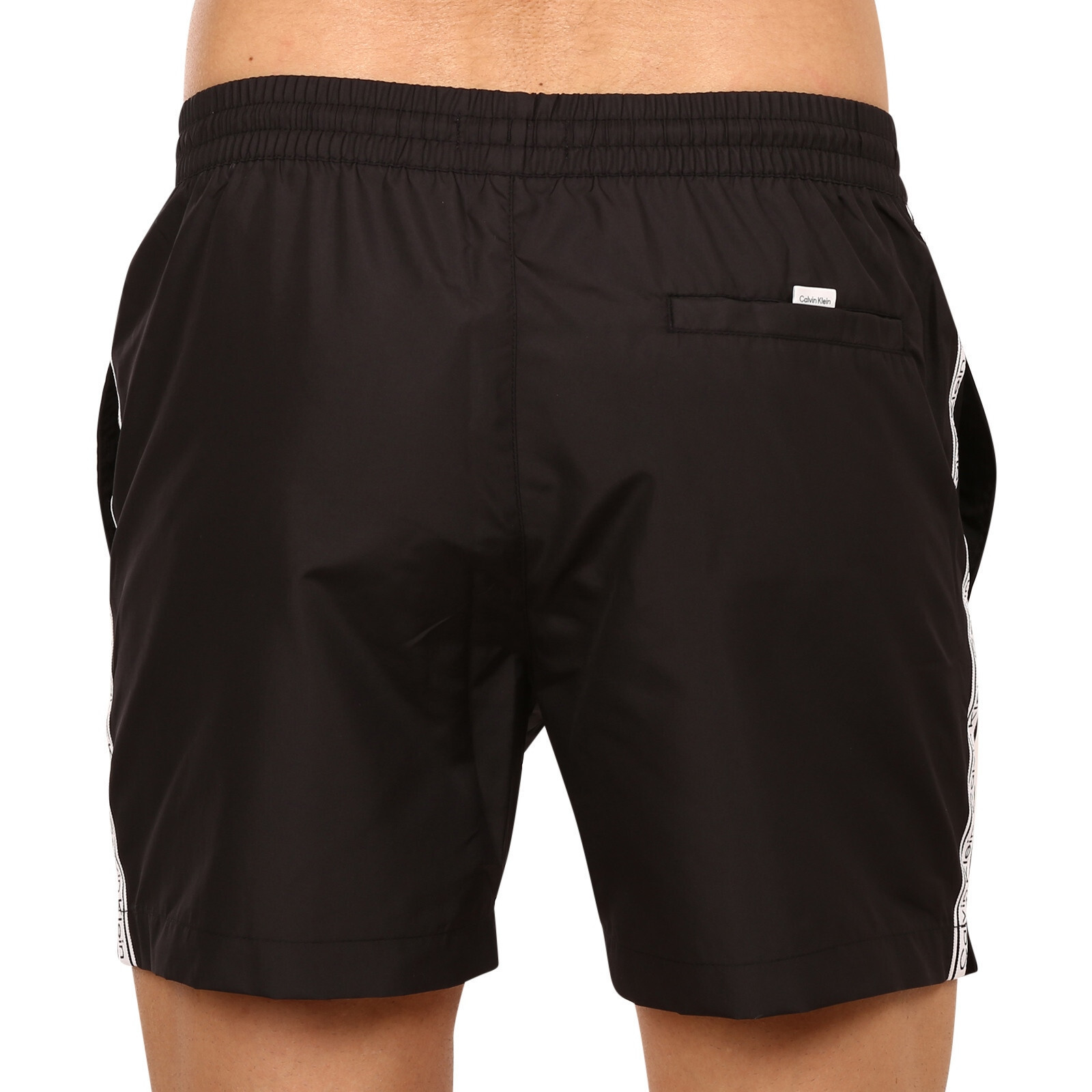 Pánske plavky KM0KM00741 BEH black - Calvin Klein 3XL