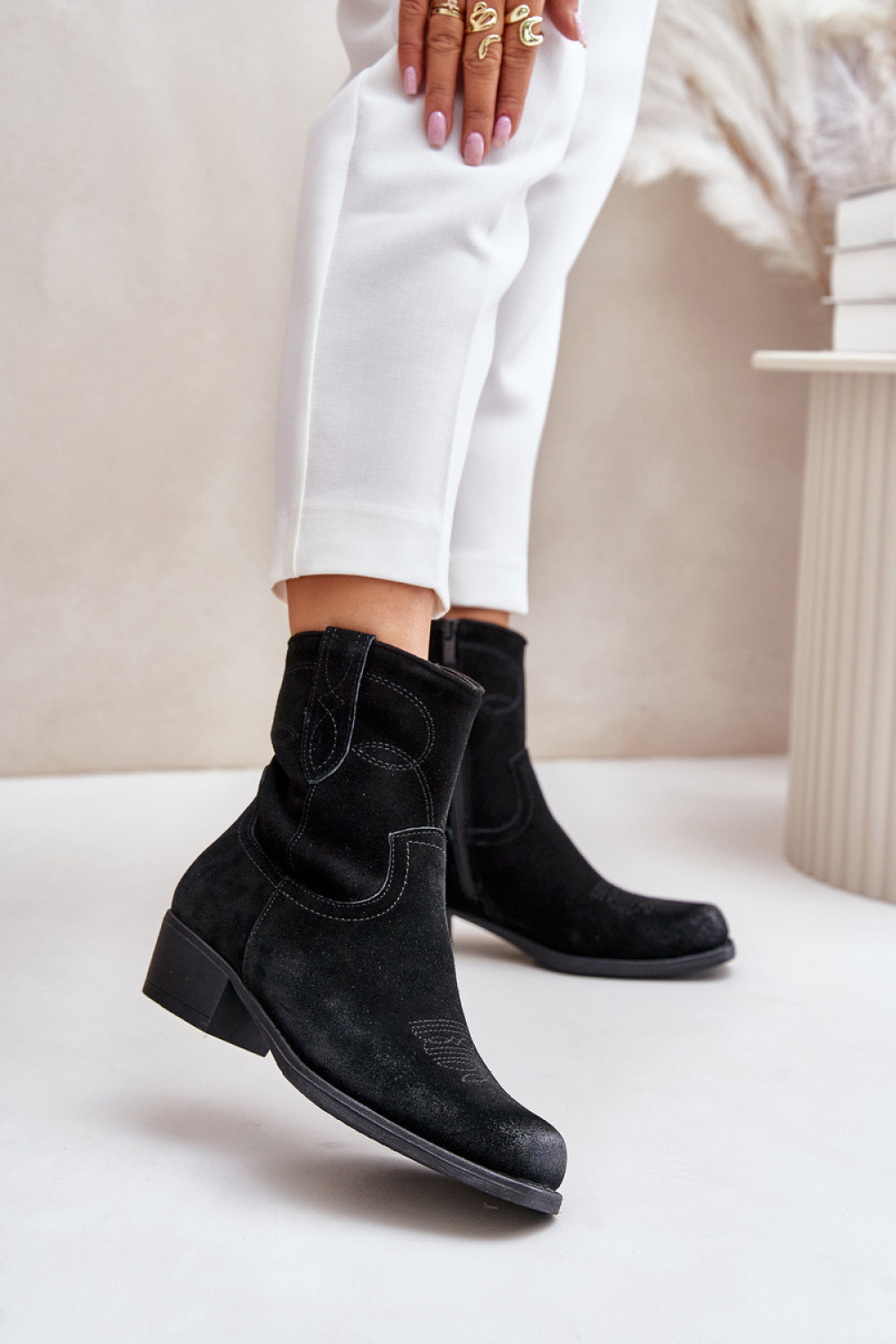 Topánky na podpätku model 201694 Step in style 36