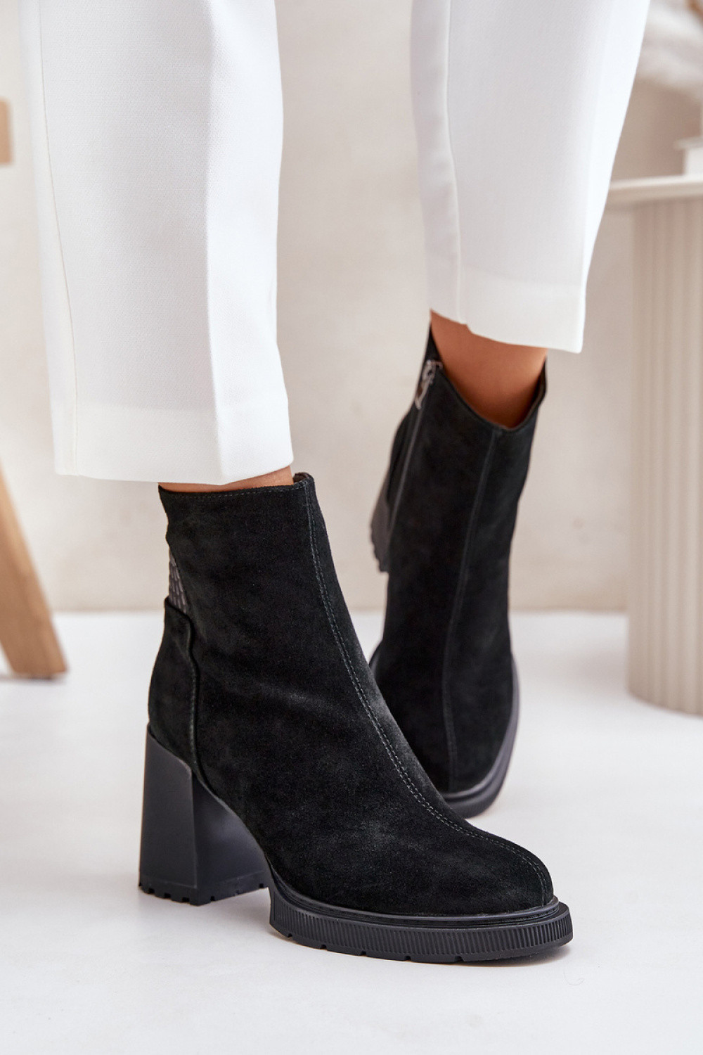 Topánky na podpätku model 201684 Step in style 36