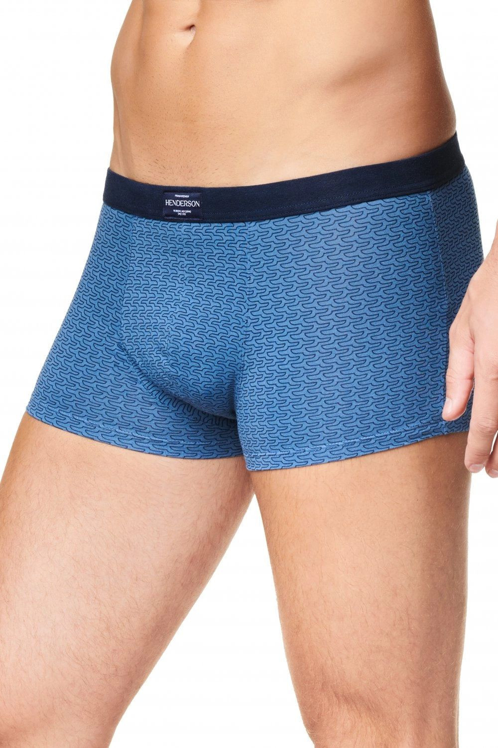 Pánske boxerky 39333 Mesh - HENDERSON světle modrá XL