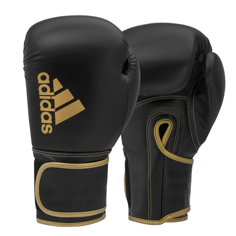 Boxerské rukavice adidas HYBRID 80 ADIH80 black-gold 16 oz