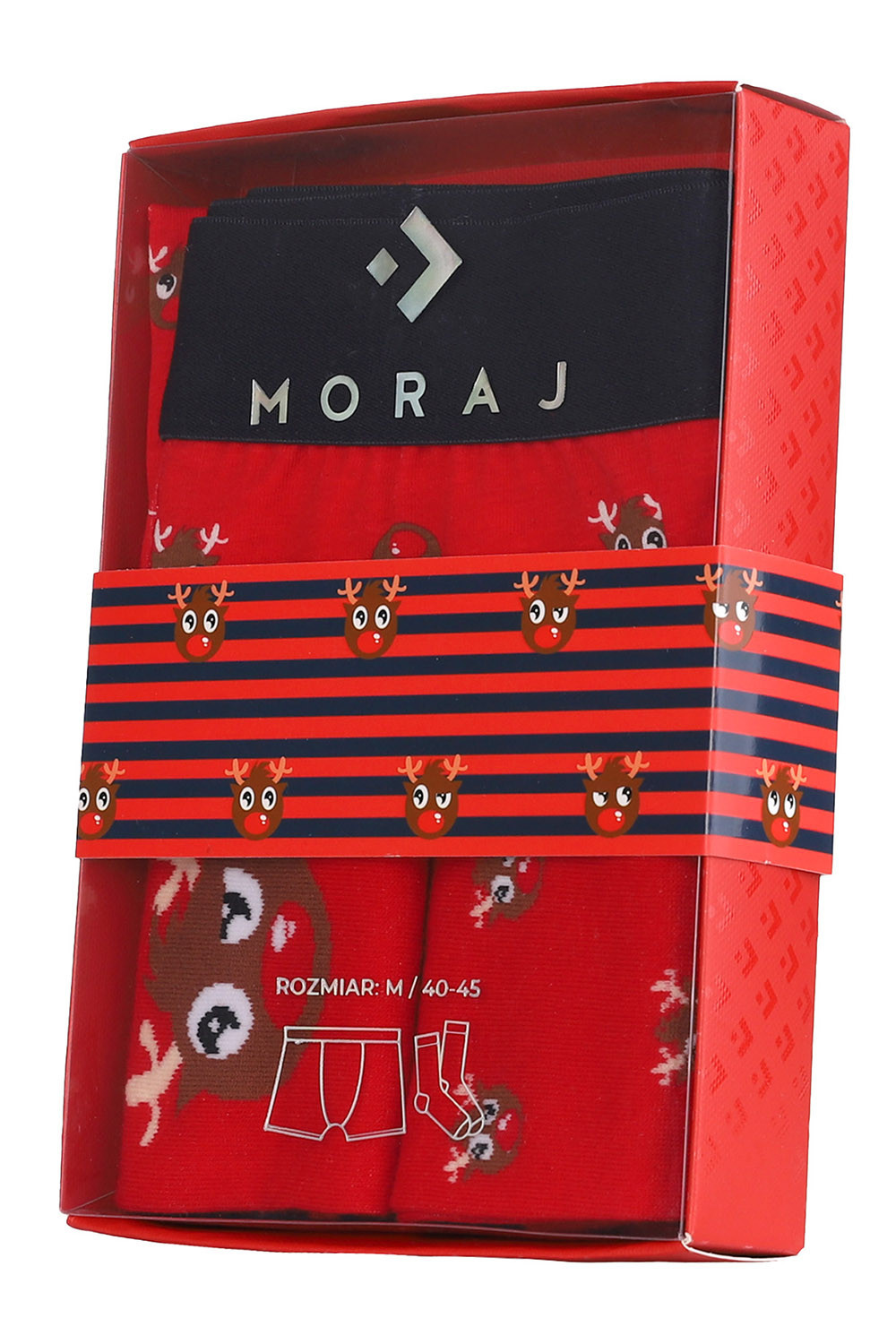 Moraj MBS1800-004 zestaw kolor:red 2XL