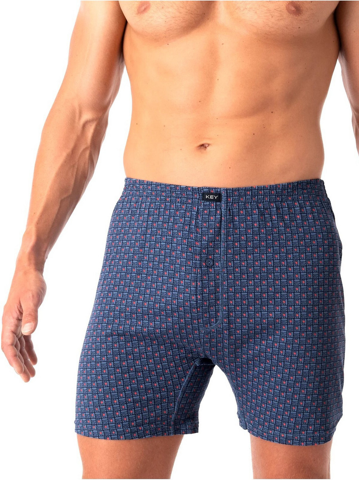 Pánske boxerky Key MXC 945 M-2XL Ruda M