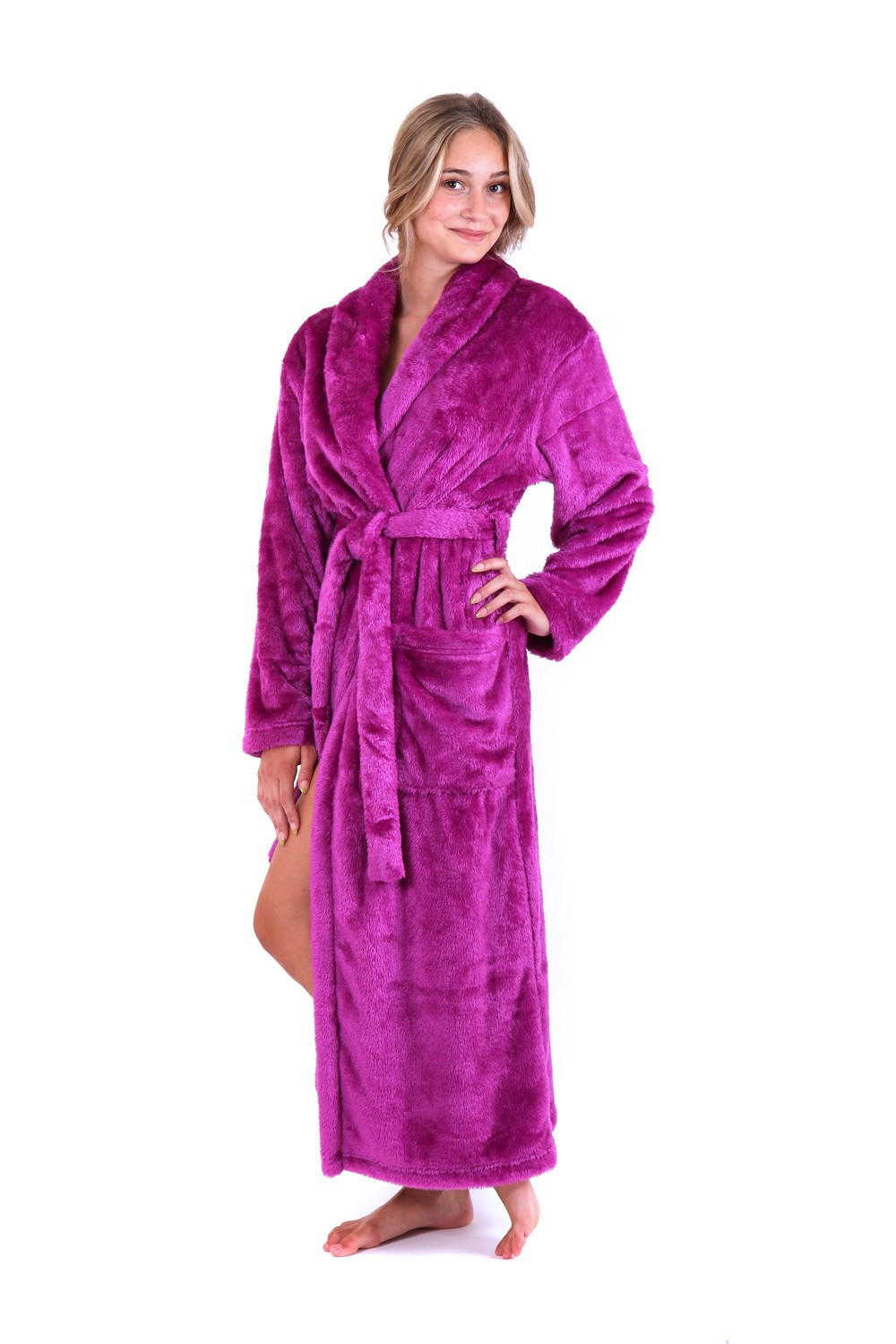 Dámsky župan LIlly extra 2120 fuchsiová - Vestis S