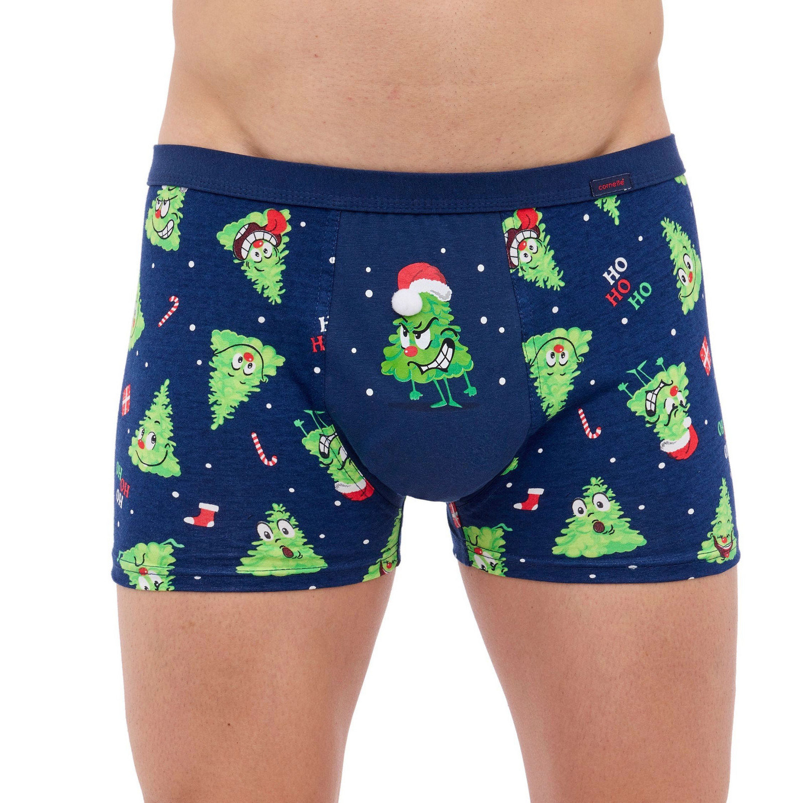 Pánske boxerky 007/73 Angry - CORNETTE tmavě modrá XL