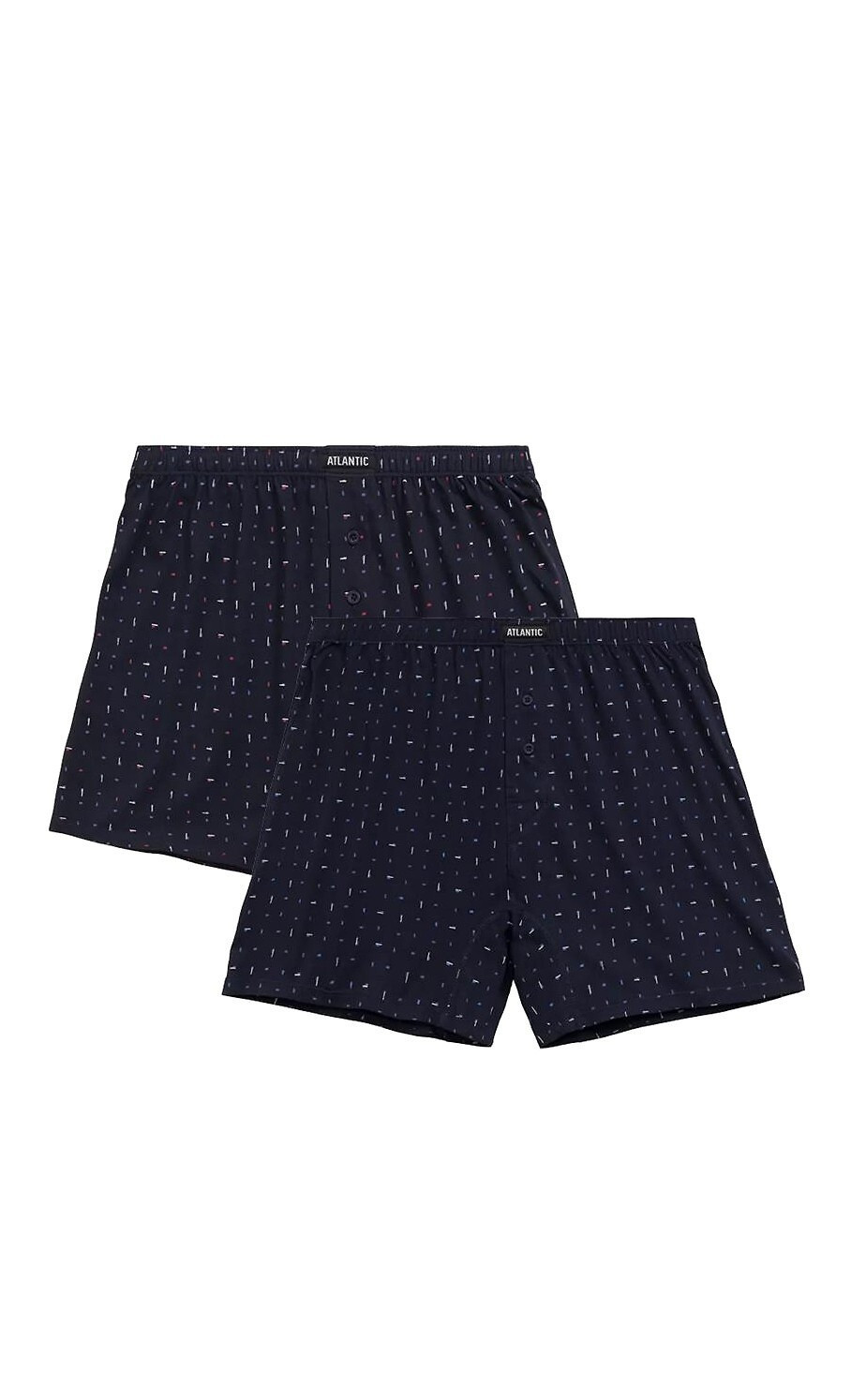 Pánske boxerky Atlantic 2MBX-056 A'2 S-2XL tmavě modrá S