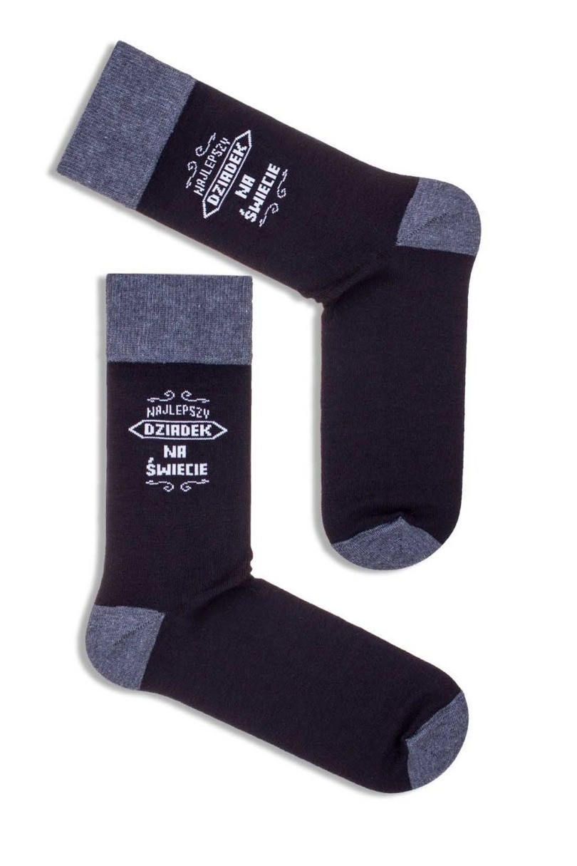 Pánske ponožky - Najlepší dedko na svete 0125.004 mélange 38-41