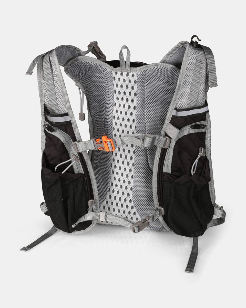 SPORT Bežecký a cyklistický batoh CADENCE 10-U Black with grey - Kilpi one size černá s šedou