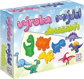 Výroba mydiel – Dinosaury