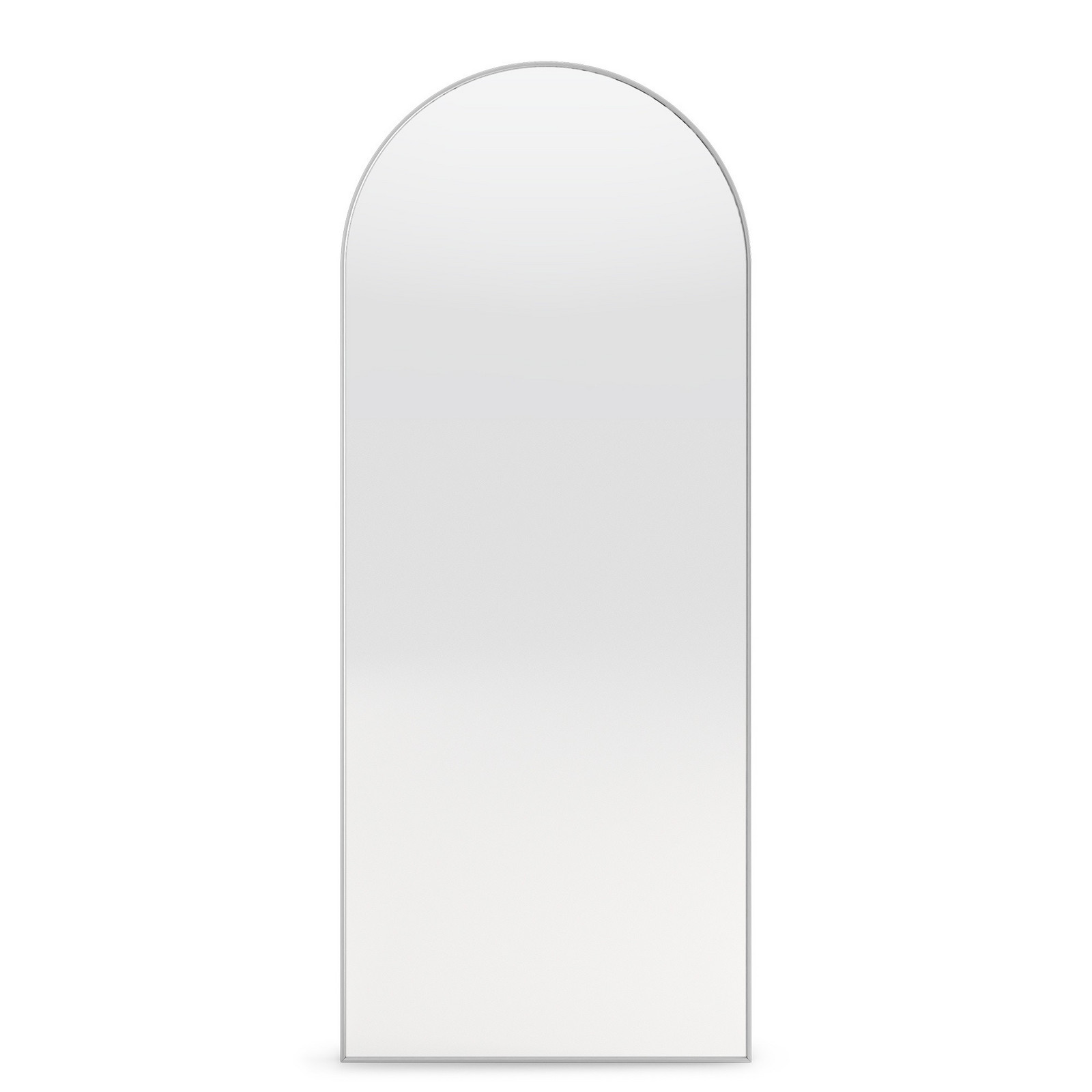 Obloukové nástěnné zrcadlo Serene II. 170x70 cm stříbrné