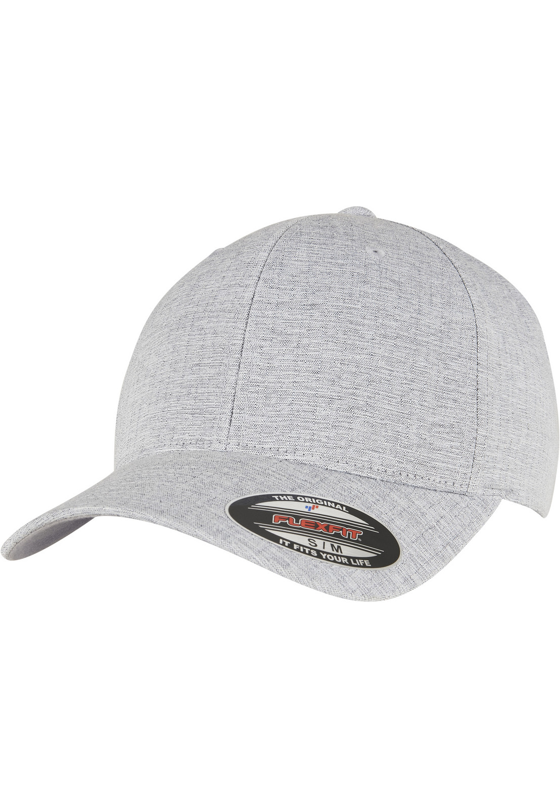FLEXFIT HEATHERLIGHT melange silver cap