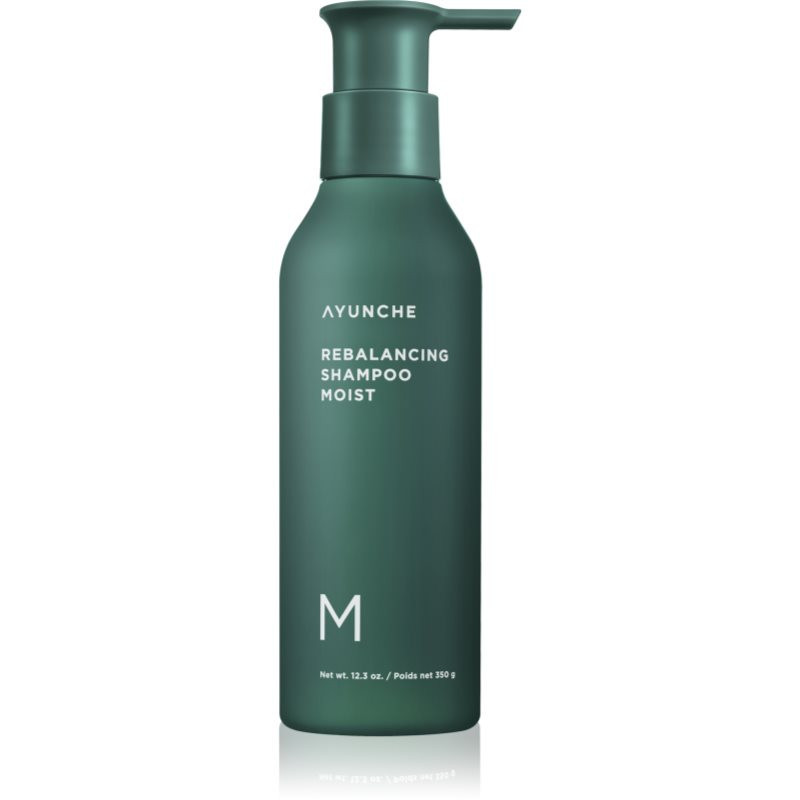 AYUNCHE Rebalancing Shampoo Moist šampón proti rednutiu a vypadávaniu vlasov s hydratačným účinkom 350 g