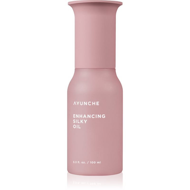 AYUNCHE Enhancing Silky Oil rozjasňujúci a hydratačný olej pre poškodené vlasy 100 ml