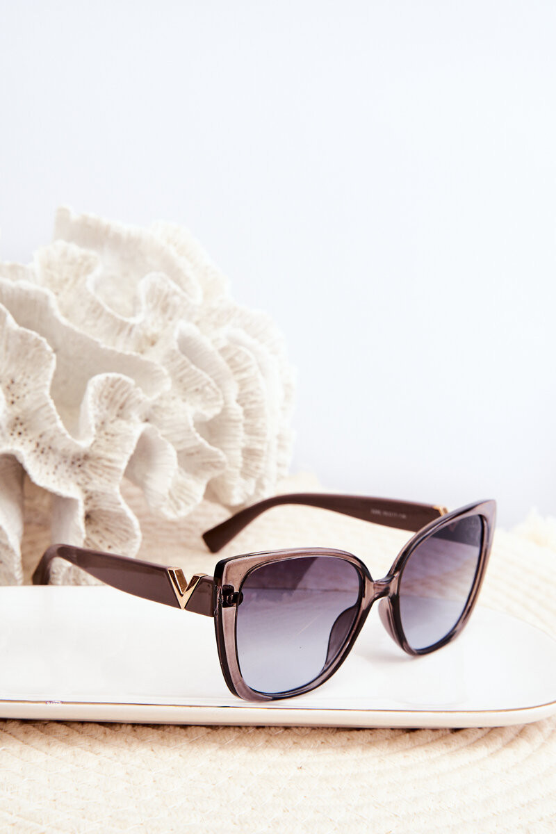 Dámske fialové slnečné okuliare Univerzální