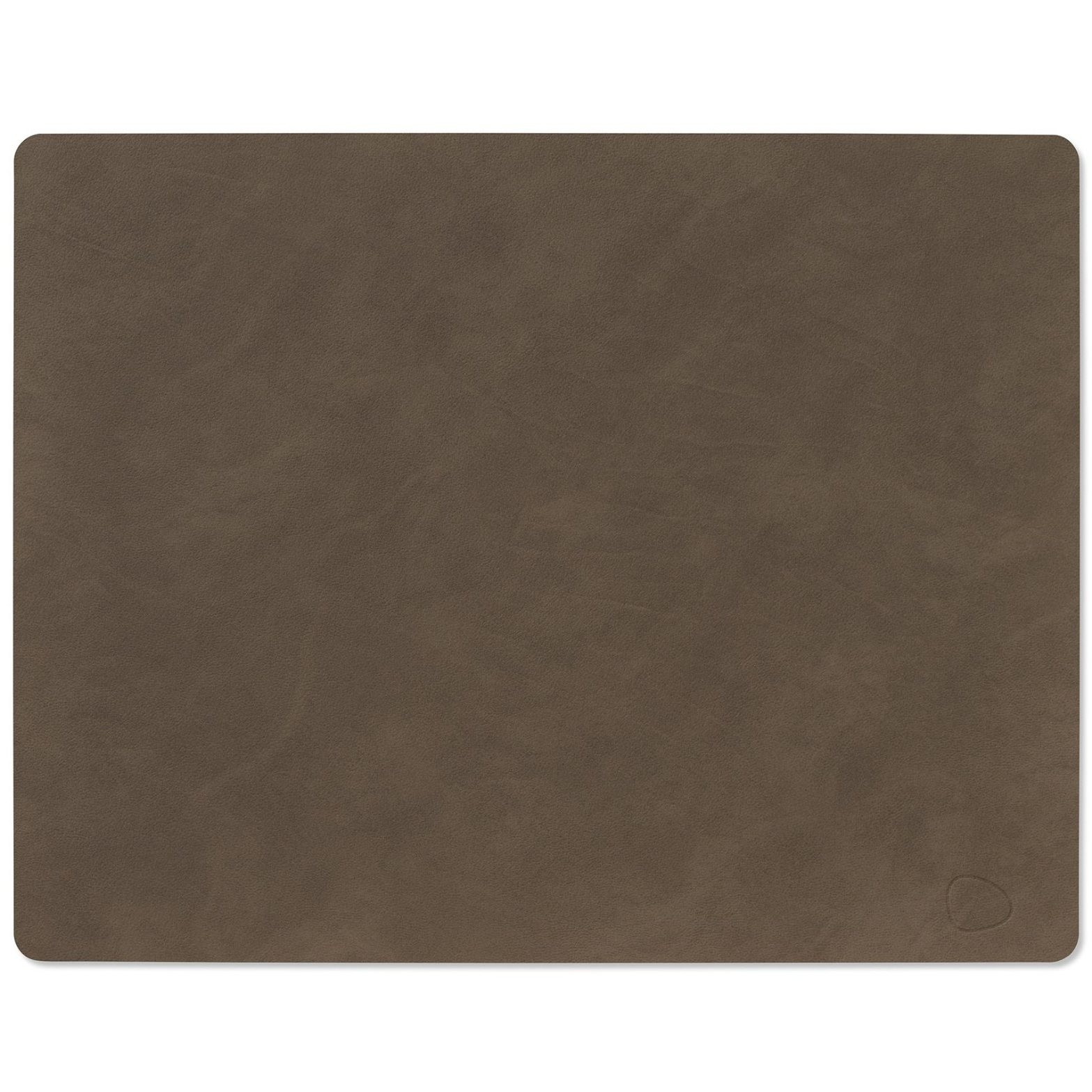 Prestieranie SQUARE NUPO 35 x 45 cm, kaviárová, koža, LIND DNA