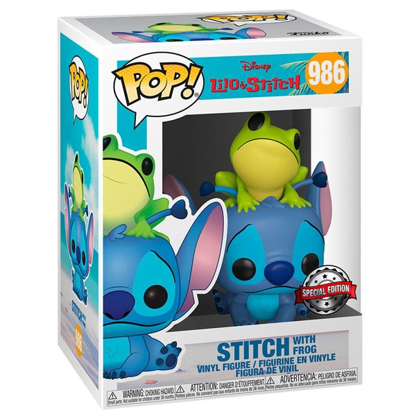 POP! Disney: Stitch with Frog (Lilo & Stitch) Special Edition POP-0986
