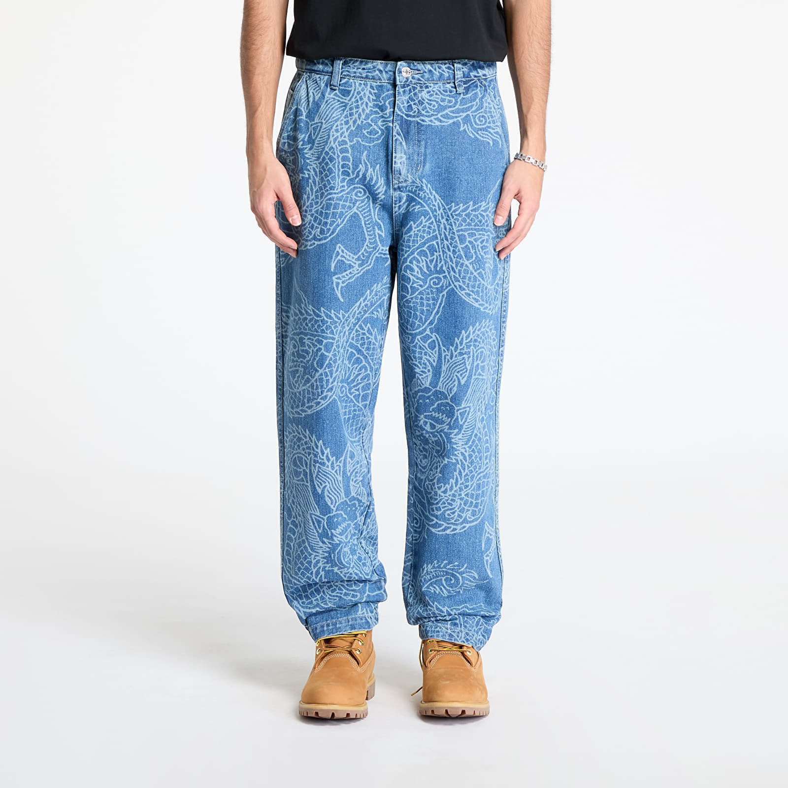 Džínsy RIPNDIP Haku Denim Pants Dark Wash S